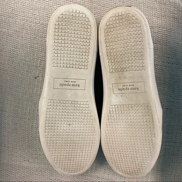 KATE SPADE Sz 10 Ginger Snake Skin Pattern Skater-style Slip-on Sneakers - Picture 7 of 8